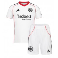 Eintracht Frankfurt Replika babykläder Bortaställ Barn 2025-26 Kortärmad (+ korta byxor)